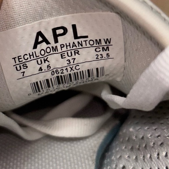 APL Athletic Propulsion Labs Techloom Phantom Womens Size 7 Gray Running Shoes - Picture 8 of 9